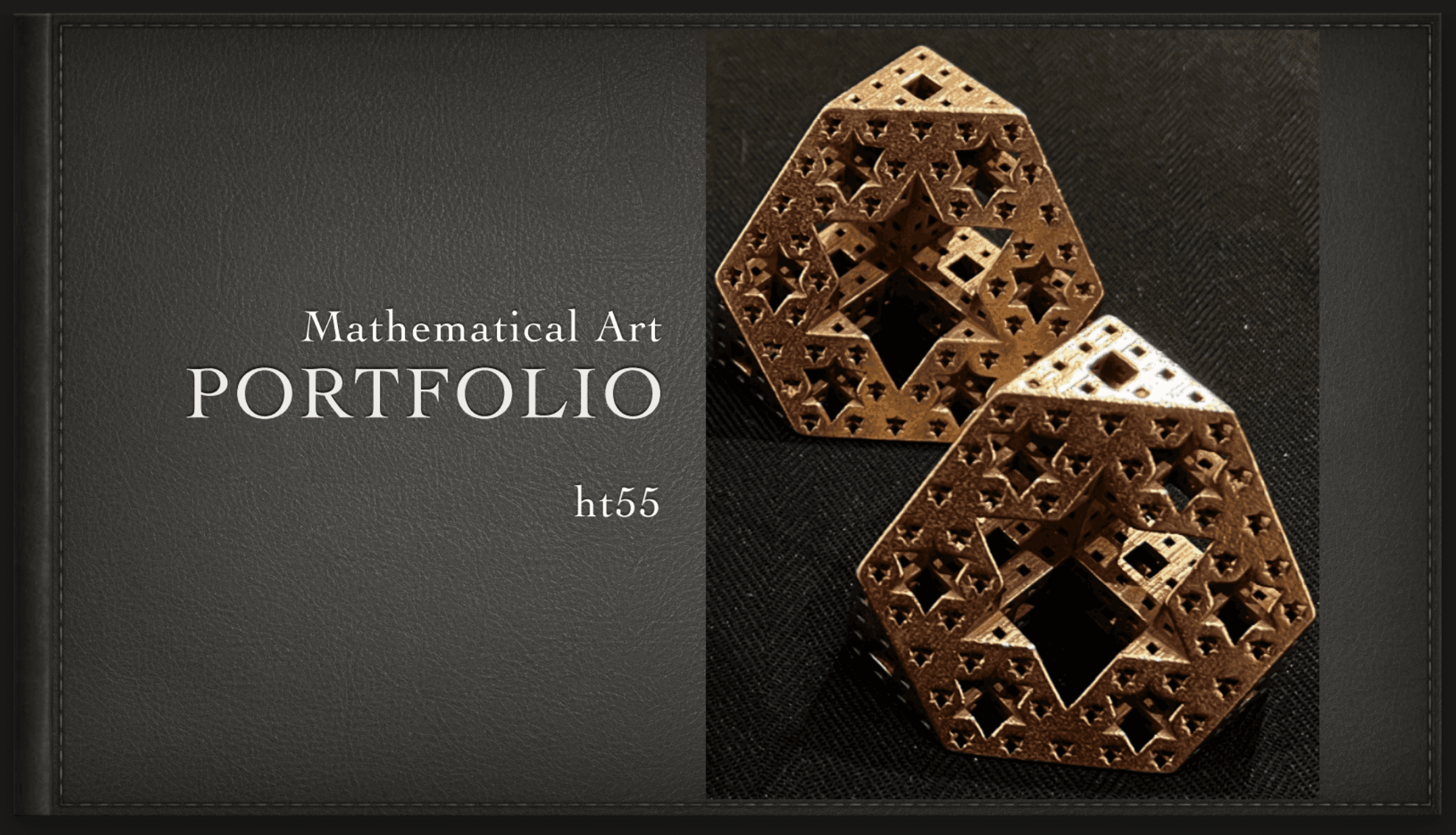 Mathematical Art Portfolio